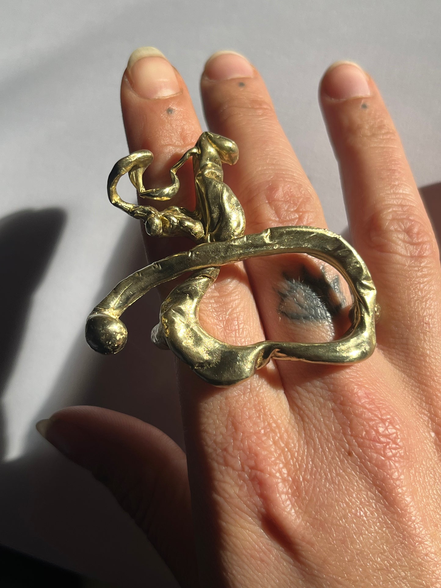 Anillo Two Fingers