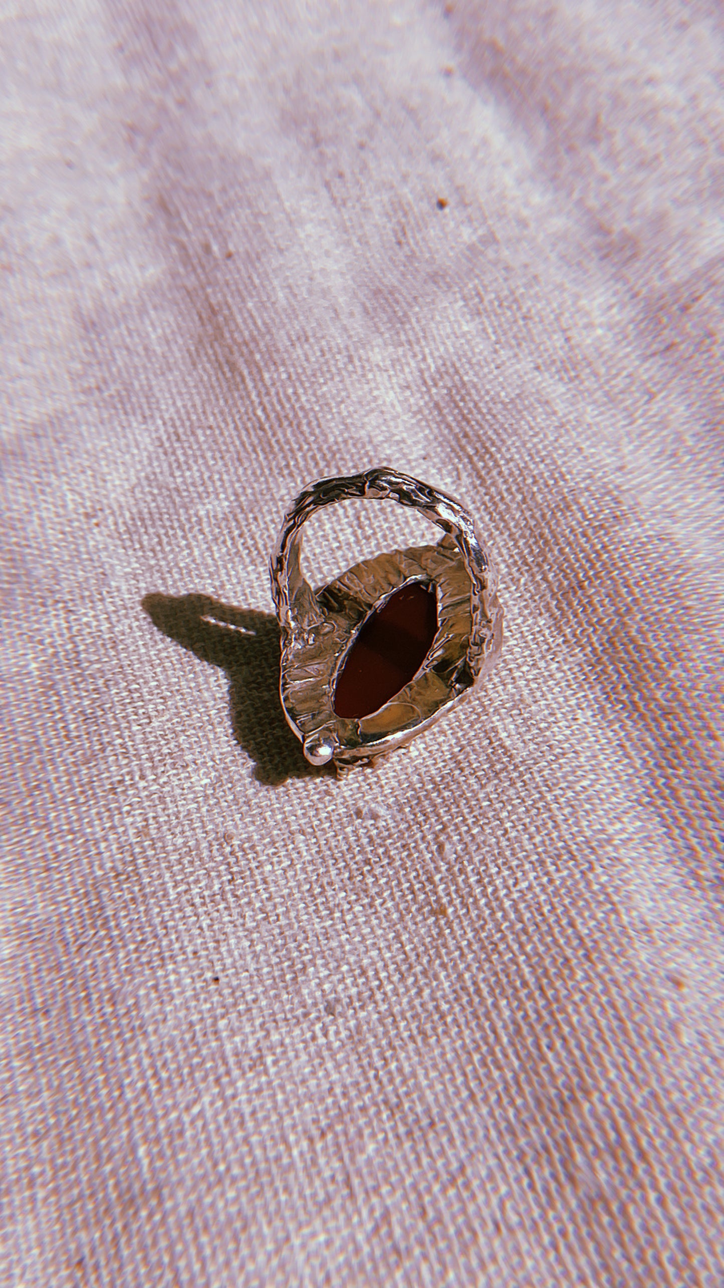 Anillo Jaspe Rojo