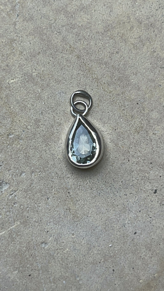 Prasiolita verde natural 💚