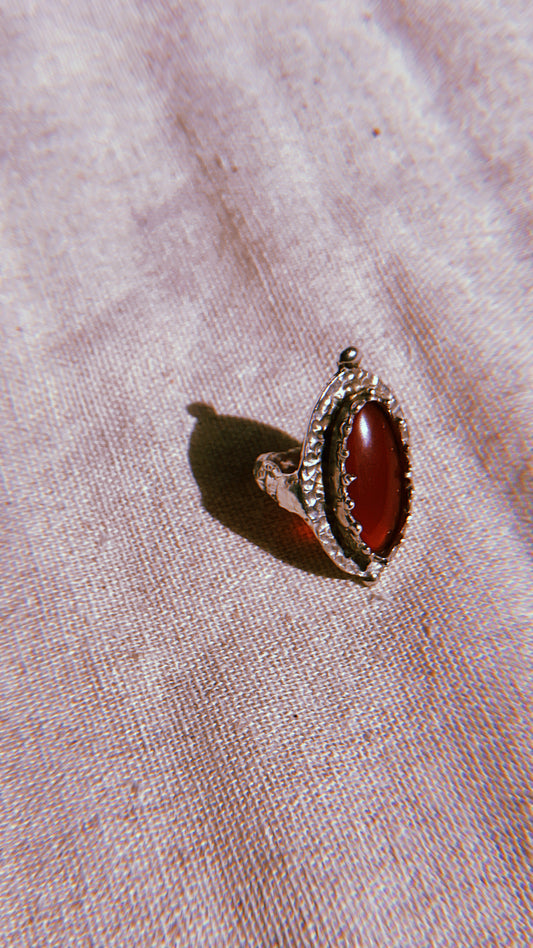 Anillo Jaspe Rojo