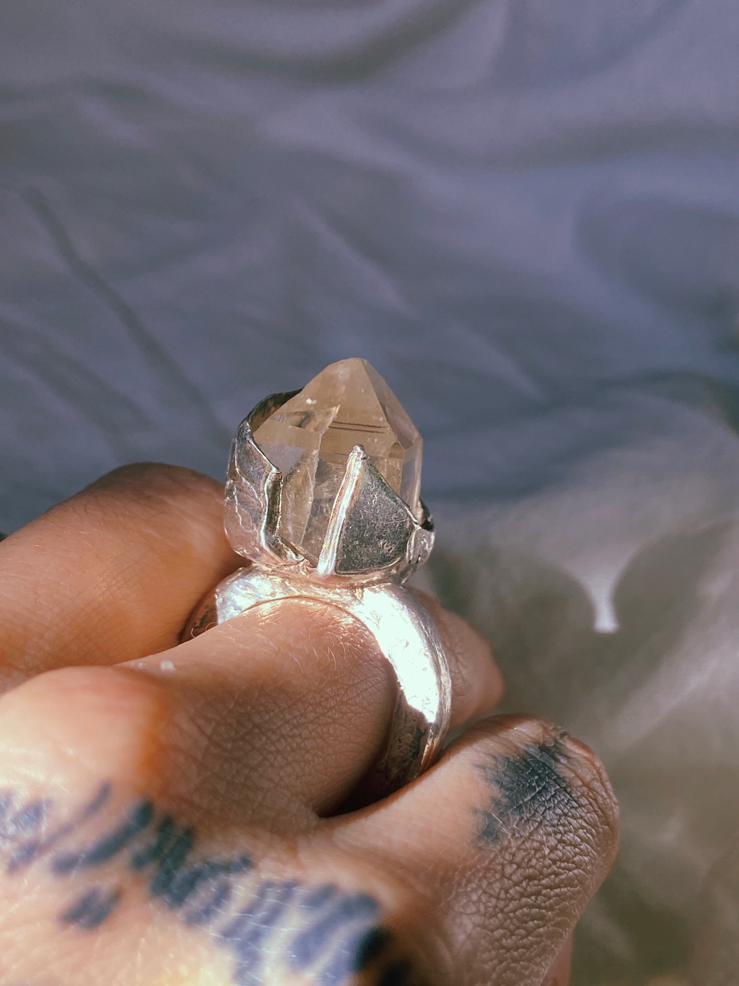 Anillo Giant Quartz