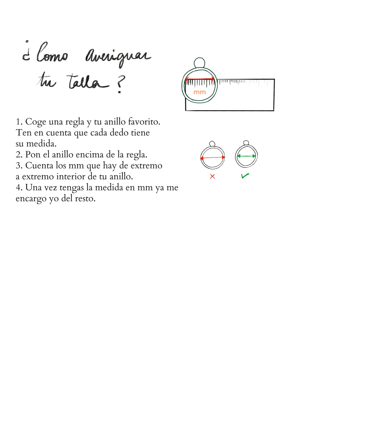 Guía de tallas